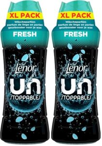 Lenor Unstoppables Fresh Wäscheparfüm 495g, Frische Für Alle Textilien (Packung mit 2)