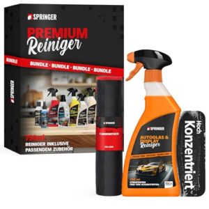 SPRINGER RX5200 Autoglas- & Display-Reiniger 750 ml + Tuch