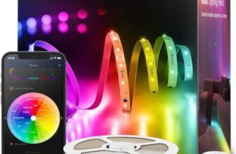 Govee LED Strip 30m, Smart RGBIC LED Streifen Lichterkette mit Alexa