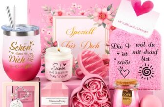 Giftota Geschenke für Frauen, Rosa 11-tlg. Spa Selfcare Geschenkidee für Frauen, Wellness Geschenkset Freundin Geburtstag Valentinstag Muttertag Weihnachtstag Geschenke Mama, Schwester, Beste Freundin