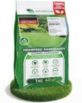 Rasensamen schnellkeimend Sommer 1kg – TEST SEHR GUT – Grassamen schnellkeimend Rasen Nachsaat Made in Germany – Rasensaat 40qm – Rasensamen Sommer Samen von Natureflow