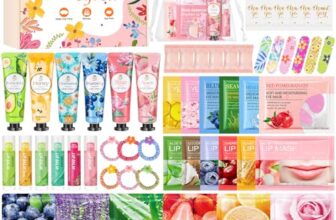 60PCS Geschenk für Frauen,Beauty-Hautpflegeset mit Handcreme,Gesichtsmasken