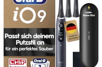 Oral-B iO Series 9 Elektrische Zahnbürste, Schwarz