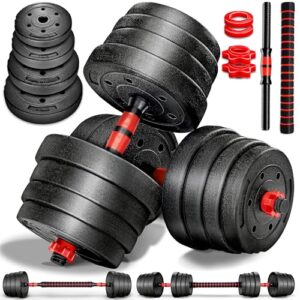 RE:SPORT® 2 in 1 Hantelset 15-40 kg | 2er Kurzhanteln Set verstellbar