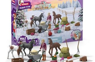 schleich Horse Club | Adventskalender Weihnachtswunder Fohlenaufzucht 99178