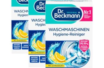 Dr. Beckmann Waschmaschinen-Reiniger | Bakterien & Gerüche | 3 x 250 g