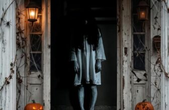 Halloween Deko, Gruseliger Türvorhang Für Halloween Türdeko, Horror Deko