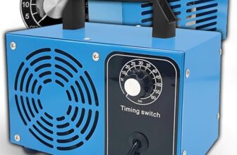 Retoo Ozongenerator 60000 mg/h, 140 W, 60-Min-Timer, Luftstrom 200 m³/h