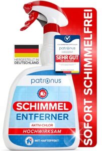 Patronus Profi Schimmelentferner mit Hafteffekt & Sofortwirkung [500 ml]
