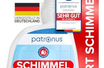 Patronus Profi Schimmelentferner mit Hafteffekt & Sofortwirkung [500 ml]