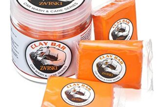 Zavrski Reinigungsknete Auto Car Clay Bar 3PCS 100g Reinigungsmasse Lackreinigungsknete zur Lackpflege und Felgenreinigung