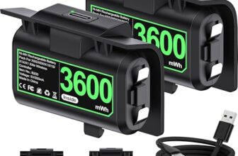 Elegamefy Controller Akku Für Xbox Series X/S, Wiederaufladbare Batterie für Xbox One/One S/One X/Elite Controller