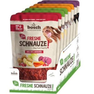 Freshe Schnauze Mixtray Topping 8x200g