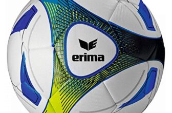 Erima Unisex-Erwachsene Hybrid Training Fußball (719505), royal/Lime, 5