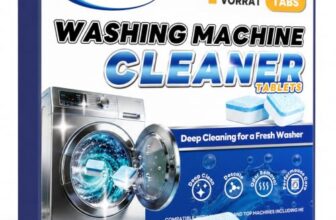 ECOFRESHEET Waschmaschinenreiniger Tabs 24 Stück – Extra Starke Tiefenreinigung gegen Gerüche, Kalk & Ablagerungen – Reinigt Trommel, Dichtung und Leitungen – Für Frontlader & Toplader
