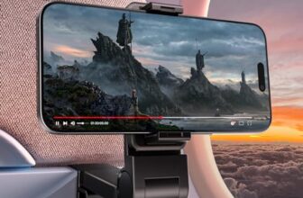 JSAUX Handyhalterung Flugzeug, Handy Halterung, Nützliche Reise Gadgets