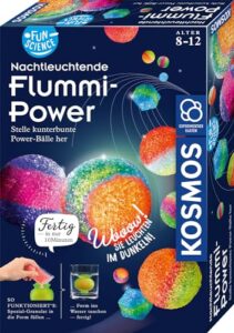 KOSMOS Fun Science – Nachtleuchtende Flummi-Power, Flummi DIY