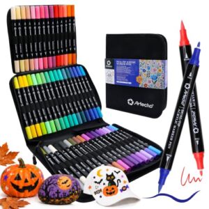 Artecho Acrylstifte 48 Farben mit Stoffbeutel