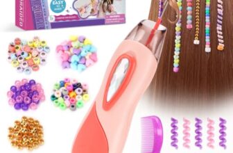 Geschenk Mädchen 5 6 7 8 9 10 Jahre: Haarschmuck Mädchen DIY Haarperlen Set