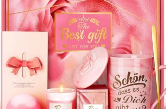 Geschenke für Frauen, Geburtstagsgeschenk für Frauen Geschenkset Pink Schön