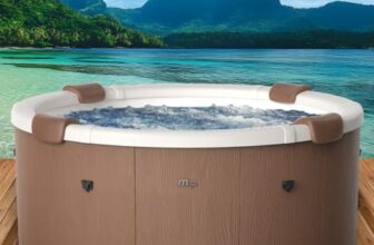 BRAST Whirlpool MSpa Rova mit Fester Außenwand | Ø182x70cm
