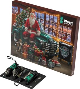 Wera 05136614001 Adventskalender 2026, Christmas, 24-teilig