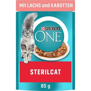 PURINA ONE STERILCAT, zarte Stückchen in Sauce für sterilisierte, 26 x 85g