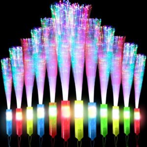 Joycabin 12 Stück LED Leuchtstäbe, Knicklichter Party Set, Multicolor Licht