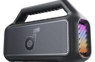 Soundcore by Anker Boom 2 Outdoor-Lautsprecher, 80W, Subwoofer, BassUp 2.0