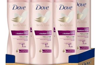 Dove Care & Radiant Glow Lotion, 400 ml, 6 Stück