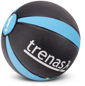 trenas Gummimedizinball PRO – Der professionelle Medizinball – 1 KG