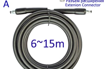 6~15m High Pressure Washer Hose Water Cleaning Hose Pipe Cord Car Washer Extension Hose High Pressure Plastic Hose for Bosch