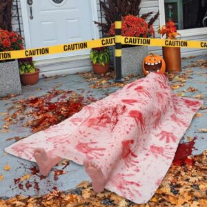 XIMISHOP Halloween 5.4 FT Leiche Deko, Horror Aufblasbarer Toter