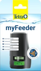 Tetra myFeeder Futterautomat für Zierfische im Aquarium, anthrazit, inklusive Batterien, 1 Stück (1er Pack)