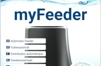 Tetra myFeeder Futterautomat für Zierfische im Aquarium, anthrazit, inklusive Batterien, 1 Stück (1er Pack)