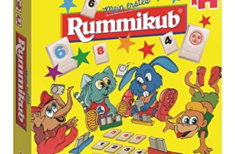 Jumbo Original Rummikub – Für Kinder 2 bis 4 Spieler, Ab 4 Jahren