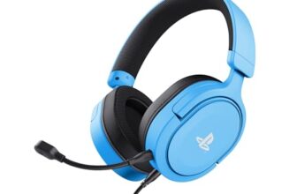 GXTrust Forta PS5 Gaming Headset Lizenziert für PlayStation 5, Blau