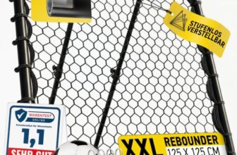 Rebounder für Fußball 125×125/Fussball Rebounder mit robuster Konstruktion