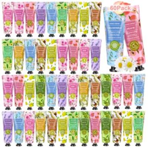 Handcreme Mini Set, 60x30ml Mini Handcreme Geschenkset Geschenk für Frauen