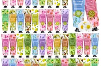 Handcreme Mini Set, 60x30ml Mini Handcreme Geschenkset Geschenk für Frauen