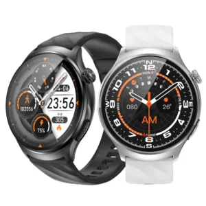 MT600 1,56-Zoll-AMOLED-Anzeige ECG+PPG Sprachausweis Ein-Klick-Körperliche Untersuchung Bluetooth Anruf Herzfrequenz Blu