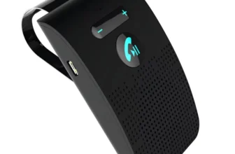 SP09 Freisprech-Kfz-Kit Bluetooth 4.2 Freisprechlautsprecher Clip für Sonnenblende mit automatischer Einschaltung Multi-