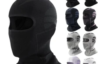 Golovejoy 1 Stück Winter Radfahren Balaklava Outdoor Skifahren Motorrad Warm Kopfbedeckung Hals Gesichtsschutz Wandern K