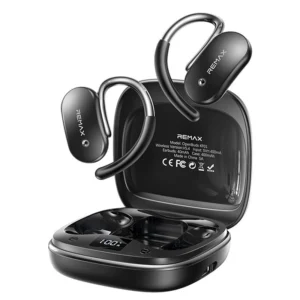 RemaxOpenBuds KF01 TWS Ohrhörer bluetooth 5.4,14.2 mm Lautsprecher,360° Surround Stereo,ENC Geräuschunterdrückung,LED di