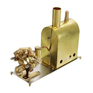 Mikrokosmos OKMO M2C Mini-Dampfkessel mit Marine-Dampfmaschine mit doppeltem Zylinder Stirling-Motor Modell