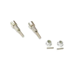 HBX M16107 Aufgewertete Metallhinterradwellen + Stifte + Mutter M4 für 16889 1/16 RC Autos Ersatzteile