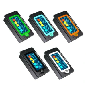 Peacefair Batteriekapazitätstester Wasserdichtes digitales LCD-Voltmeter Spannungsanzeige Messgerät 12V 24V 36V 48V 72V