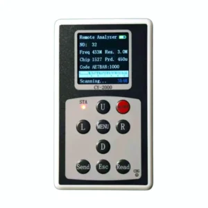 Kabelloser Analysator CY-2000 mit Fernbedienung 315MHz 433MHz hohe Empfindlichkeit -113dBm Smart-Chip-Identifikation 50