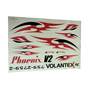 VolantexRC Phoenix V2 759-2 Ersatzteil für RC-Flugzeug mit 2000mm Spannweite, Aufkleber 1 Stück