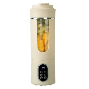IPRee 530ml kabelloser tragbarer Entsafter 1300mAh Doppelbatterie 12 Messer 4 Geschwindigkeiten Type-C aufladbar Smoothi